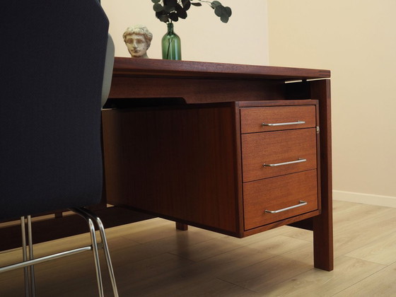 Teakhouten directiebureau van Henning Jensen & Torben Valeur voor Munch, Deens, jaren 60. – Wood (photo 8 of 20)