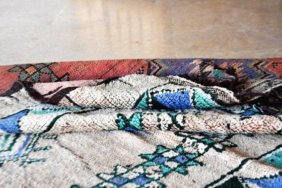 Image 1 of  Tappeto Boujaad marocchino vintage - Toni tenui, 375 x 167 cm