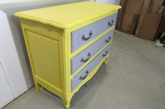 Image 1 of Antique chest of drawers, modernized and updated for today's tastes