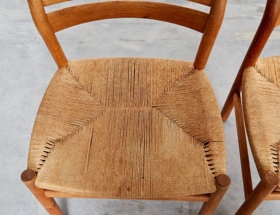 BM-1 Dining Chairs by Børge Mogensen for C.M. Madsens Møbelfabrik, 1958, Set of 4 – Wood (photo 17 of 21)
