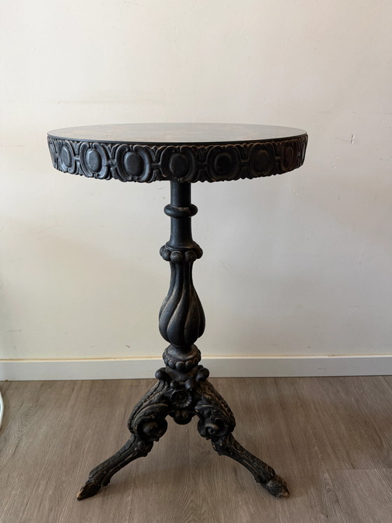 Tavolino nero in legno – Tavolini, Wood, Vintage (photo 6 of 9)