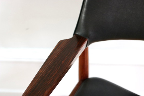 Vintage Scandinavische fauteuil van palissanderhout, ontworpen door Erik Worts, 1960. – Wood (photo 11 of 12)