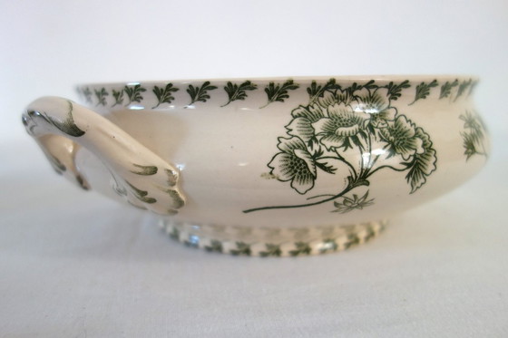 Image 1 of Small ironstone tureen "Palmyre" Sarreguemines