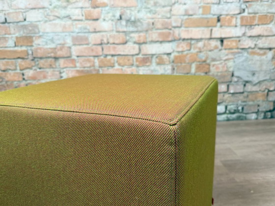 Drisag Puf – Tela Verde – Reposapiés y pufs, Textile (photo 7 of 8)