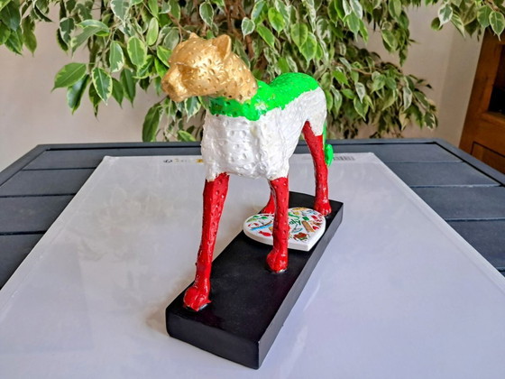 Image 1 of Enzo SAN MARCO - Il ghepardo - Sculpture d'artiste