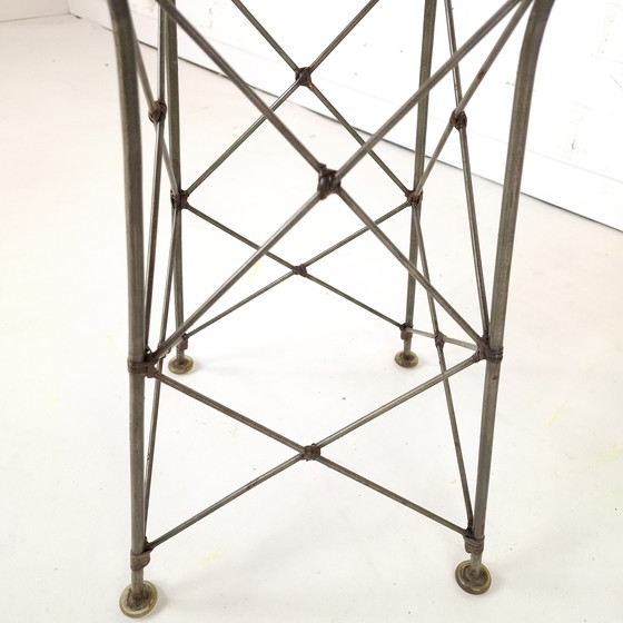 Image 1 of Vintage Yuzuru Yamakawa fauteuil met salontafel