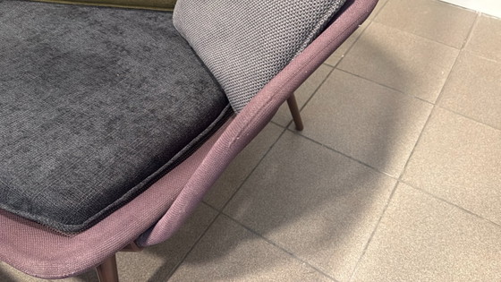 Vitra | Bouroullec | Slow Chair + Ottoman | Viola | 1 pezzo – Sedie e poltrone, Metallo, Tessile (photo 8 of 9)