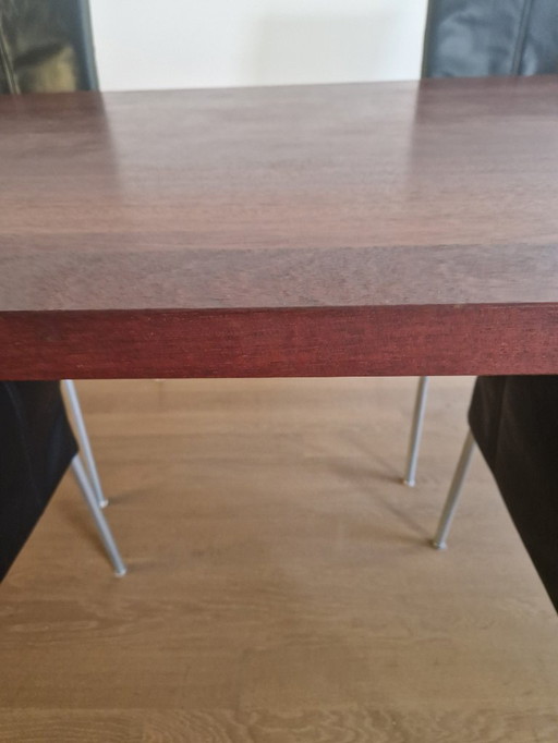 table en bois massif table épaisse