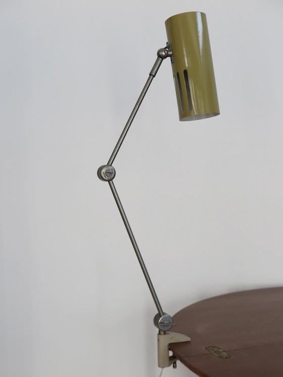 Clamp Table lamp by Stilnovo, Italy, 1950s (photo 10 of 24)