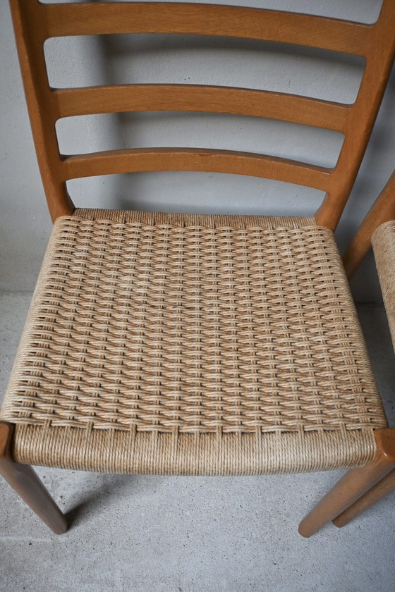 Danish Design Dining Chairs Niels Otto Møller Model 85 – Wood (photo 7 of 15)