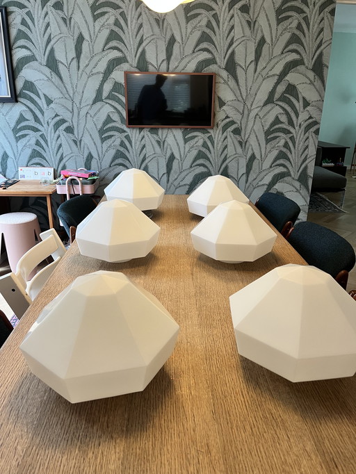 6 x Gispen lampada a soffitto a sospensione