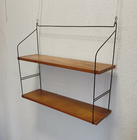 Apart Vijftiger Jaren Wandrek – Wandkast, Metal, Wood (photo 7 of 9)
