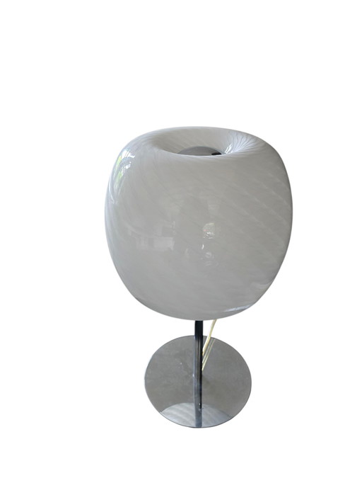 Massive design table lamp - model 38444/10 - opal glass - 2x E14