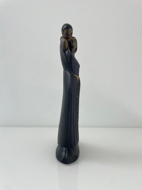 Image 1 of Enesco Mahogany Princess The Embrace 1994