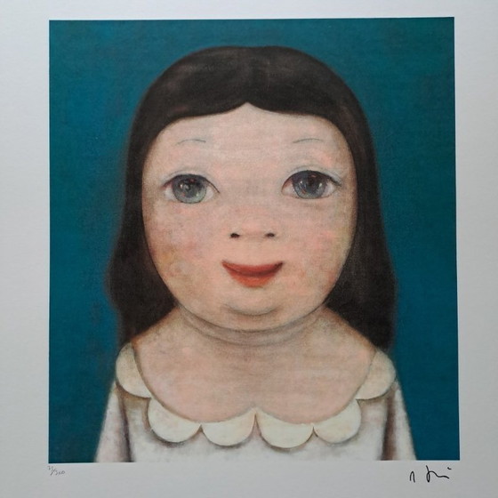 Image 1 of Nach Nara Yoshitomo, Mädchen, 1990er Jahre, Lithografie in limitierter Auflage