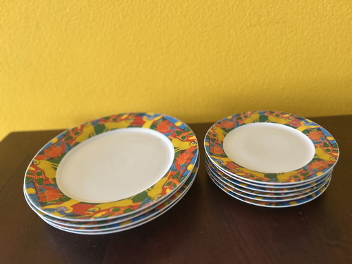 Corneille plates 4 large and 6 small l'ete commençant