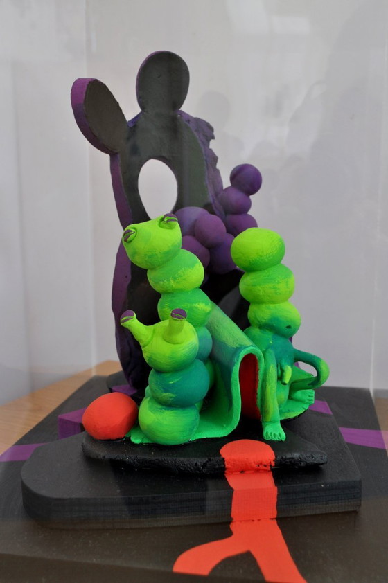 Image 1 of Sculptuur - César Bailleux - 1995 - Zonder titel - Gemengde techniek (ref 2325)