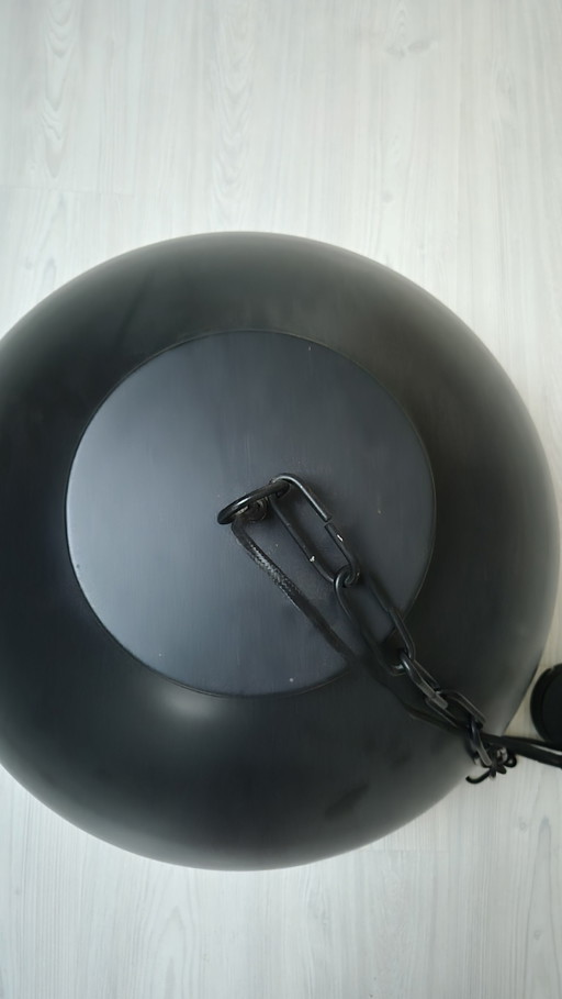 2 Large Industrial Pendant Lights – hanglampen, Metal (photo 2 of 5)