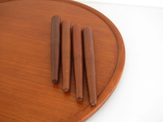 Table de salon scandinave danoise vintage années soixante – Tables basses, Wood, Scandinavian (photo 6 of 7)