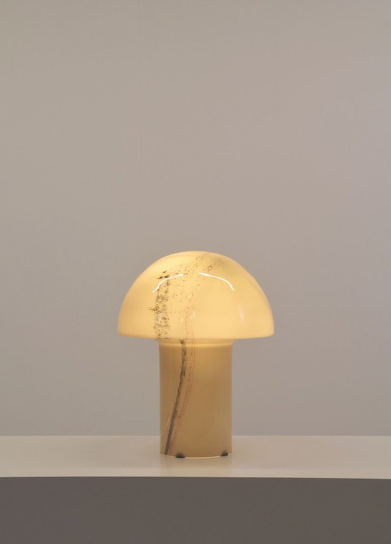 Vintage XL Lido Tafellamp In Glas Van Peill & Putzler, Jaren '80 – Tafellampen (photo 3 of 8)