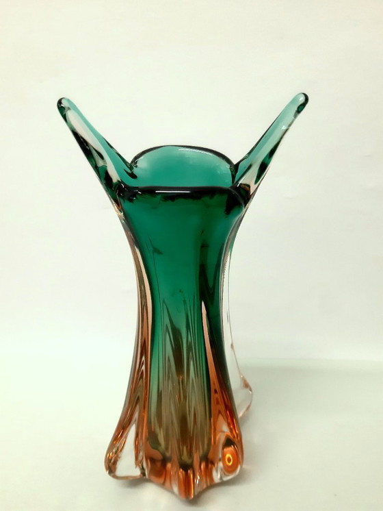 Image 1 of Colorful vase / Murano glasswork