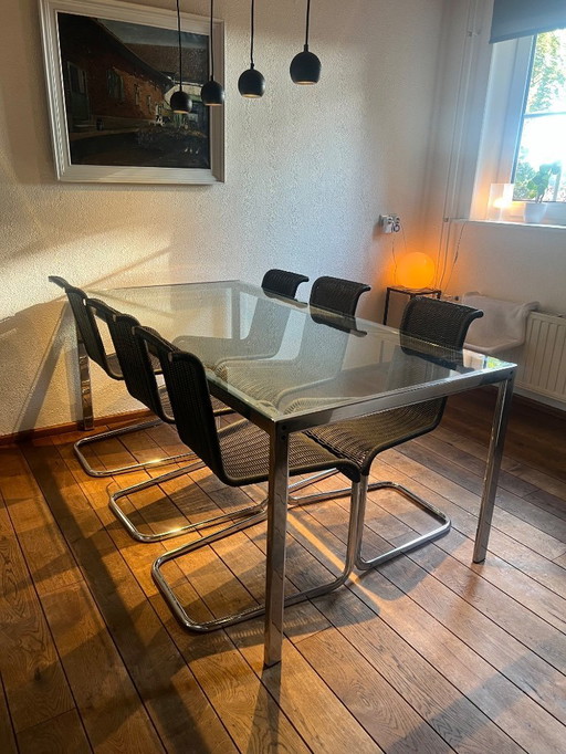 6x Tecta dining chair