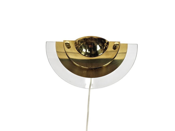 Image 1 of Dijkstra Holland - modello Kappa mini - alogena - ottone - vetro - anni '80