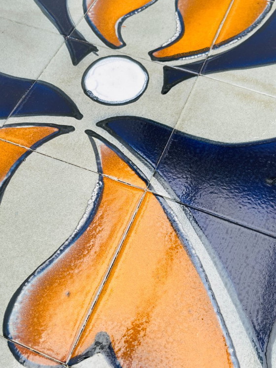 Tavolino Metakore in ceramica Vallauris, firmato Cedem – Tavolini da caffè, Chrome (photo 13 of 18)