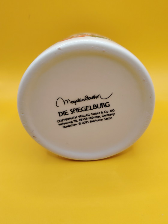 Image 1 of Marjolein Bastin Porzellan Zuckerdose & Milchkännchen Die Spiegelburg, Verlag Coppenrath, Winterdekor