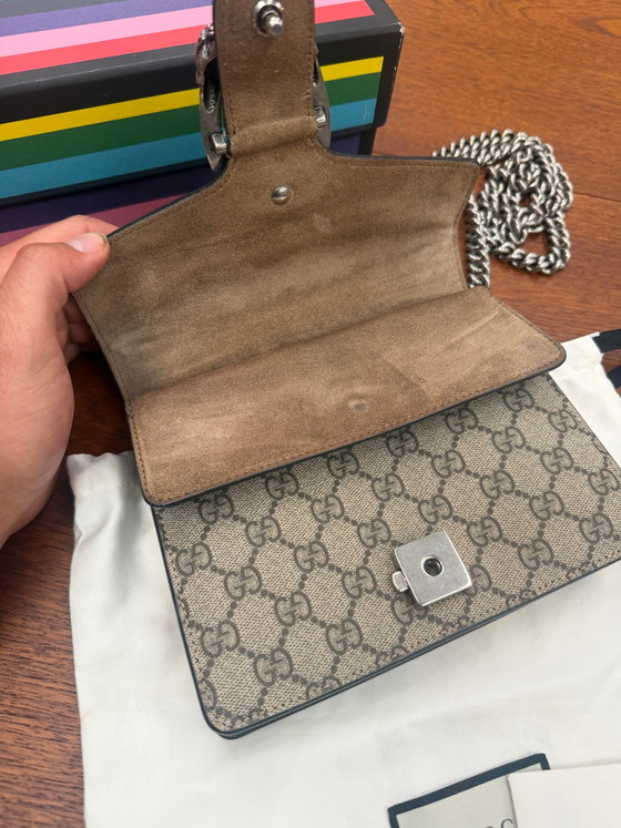 Gucci Dionysus GG Supreme Crossbody Bag – Complete Set (photo 5 of 10)