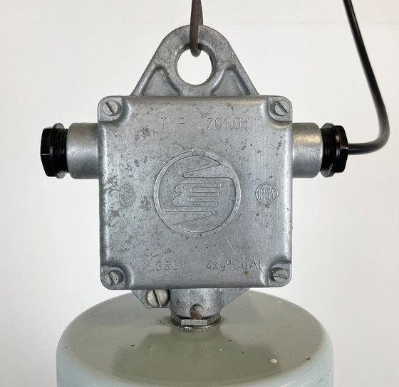 Image 1 of Industrial Aluminium Pendant Light from Elektrosvit, 1960s