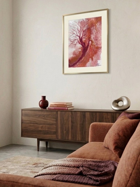 Image 1 of Modern and Contemporary Living Room Furniture, Minimal Style. Elegant Modern Painting