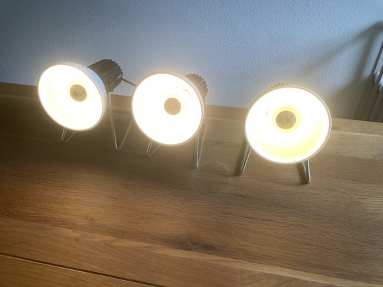 Image 1 of 3x lampade da tavolo / faretti Philips vintage ( anni '80)