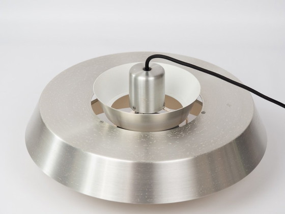 Deense Vintage Nova Hanglamp van Jo Hammerborg, Fog Og Morup, 1963 – Fog & Mørup, Hanglampen, Aluminium (photo 5 of 12)