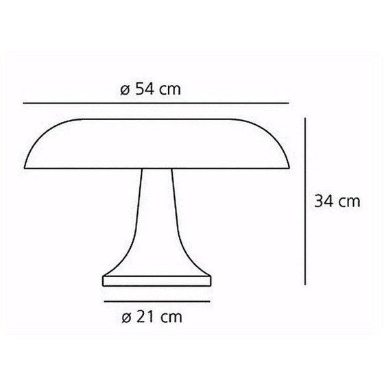 Image 1 of Artemide - Nessino Table Lamp Red