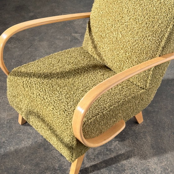 Een paar Jindrich Halabala Type C fauteuils, volledig gerestaureerd, jaren 1930. – Jindřich Halabala (photo 16 of 17)
