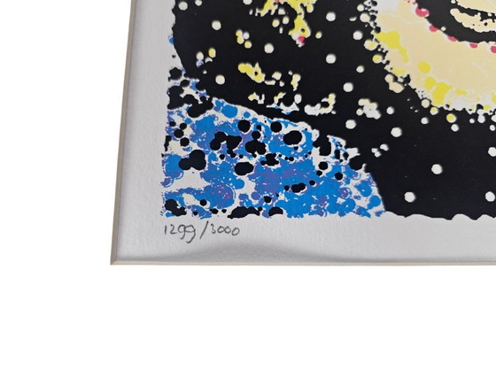 Image 1 of Niederländisches Design – Ad van Hassel – Marilyn Monroe – Siebdruck – limitierte Auflage