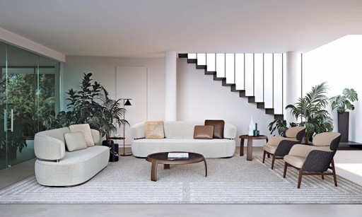 Meraviglioso Set Di 2 Divani E 2 Poltrone Capital Collection – 3 5 zitsbanken, Velvet