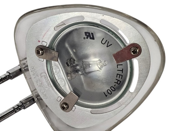 Image 1 of C.G. Lighting Ltd - Lámpara de mesa telescópica - plástico transparente - años 90