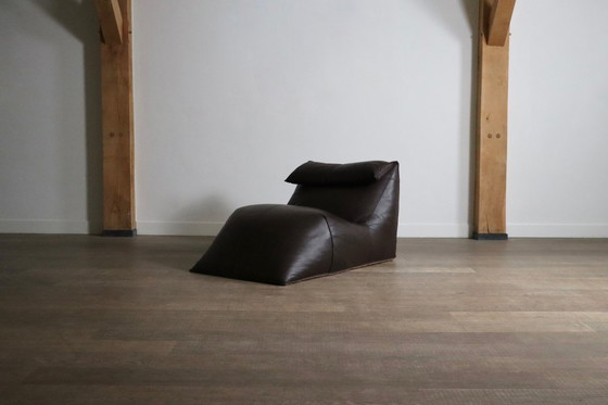 Image 1 of Le bambole chaise longue in pelle marrone di Mario Bellini per B&amp;B Italia, 1972