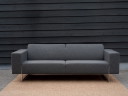 Artifort Mare | 3-seater design sofa | Anthracite wool
