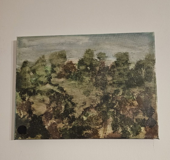 Image 1 of Silent Landscape Artist: T. C. Freiberger Medium: Acrylic on Canvas Movement: Contemporary Abstract Landscape