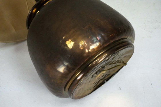 Image 1 of Mid-Century Modern Italian Brass Table Lamp – 1960s Vintage