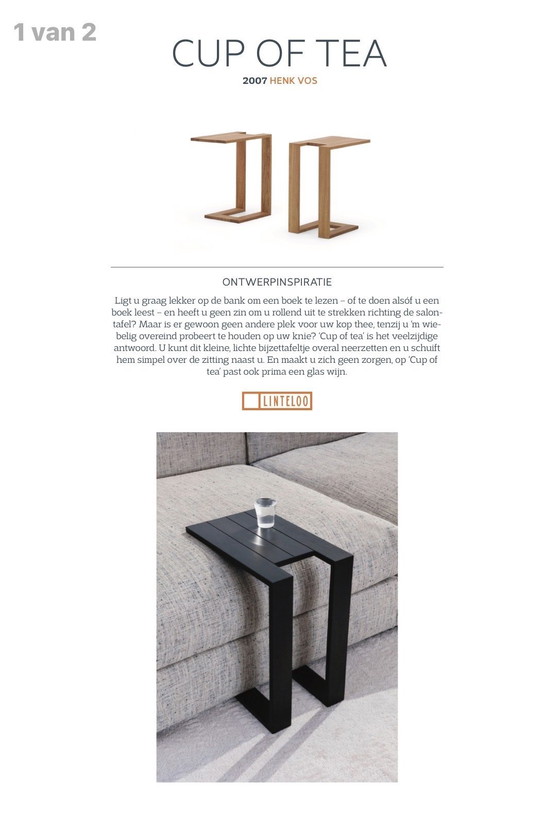 Image 1 of Table basse Linteloo Tasse de thé