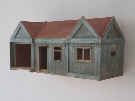 Eric van Solm - 'The Cottage' – Beeldhouwkunst, Wood, Hedendaags (photo 5 of 8)