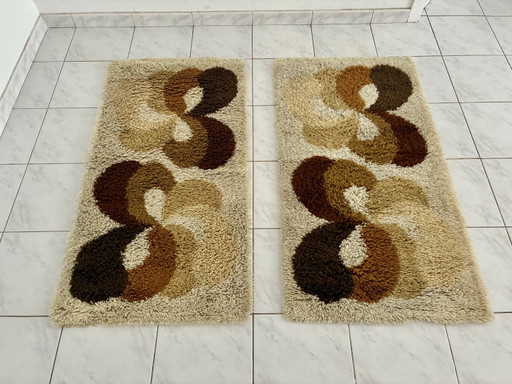 Set Vintage Desso Rugs Space Age Pop Art Set Price – vloerkleden en tapijten, Textile