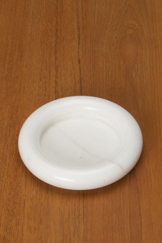 Image 1 of Coin Tray in Marble - attr. to Angelo Mangiarotti