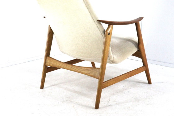 Frode Braathen and Hans Brattrud for Dokka Möbler Armchair Model 500 - Highback Vintage – Dokka mobler, Wood (photo 16 of 18)