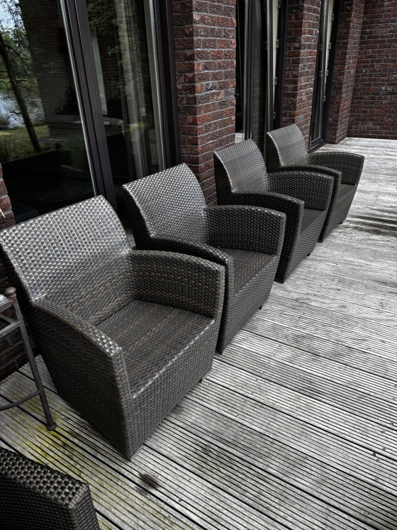 4 poltrone lounge Dedon Barcelona – Sedie da giardino, Plastic (photo 4 of 6)