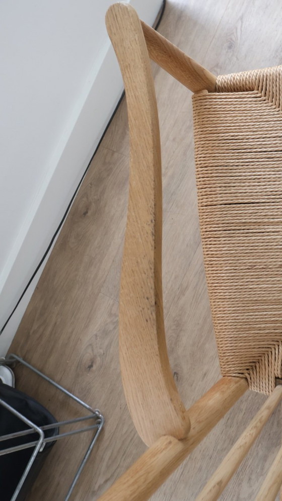 Fredericia Wegner J16 schommelstoel, Hans Wegner, Schommelstoelen, Hout, Anders, Beige, Scandinavian (foto 15 van 17)